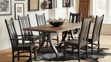 Photo of Dining Room Tables for Large Amish Families