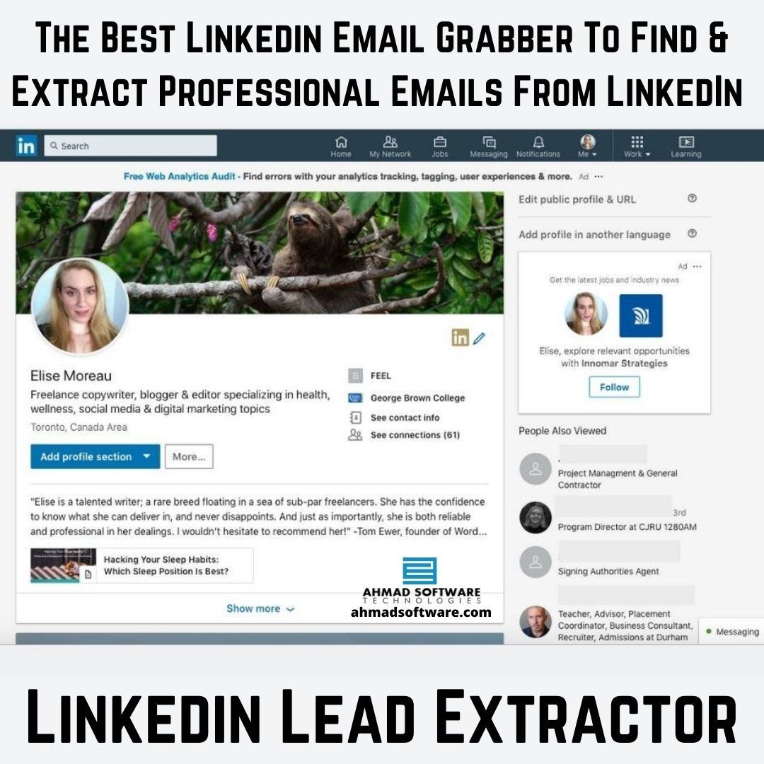 How Can I Get 1000 s Of Email From LinkedIn For Marketing 